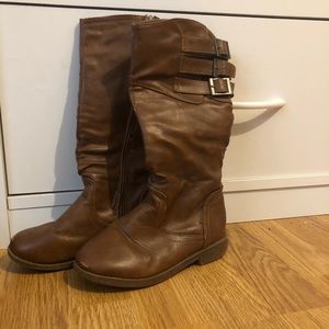 Toddler Girls Size 10 Brown Boots